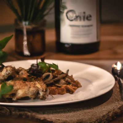  Poulet aux Champignons Sauvages de Shuangyashan: Un Festin Savoureux au Goût Exotique et à la Texture Croustillante!