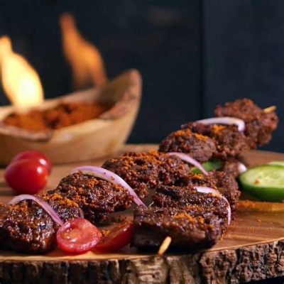  Suya: Une Délicieuse Grillade Marinée à la Perfection qui Réveille vos Papilles !